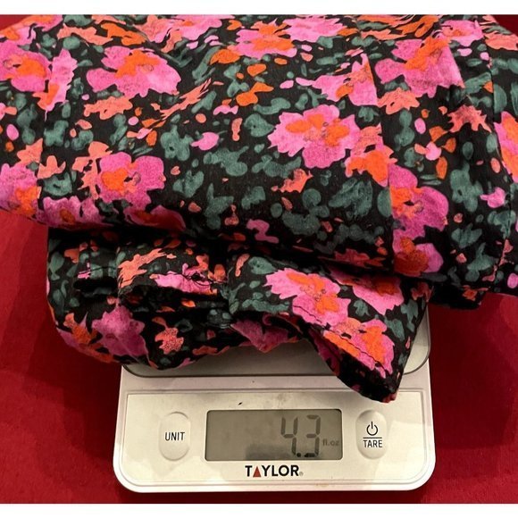 Floral print shift Dress Size Medium Womans midi - Picture 4 of 4